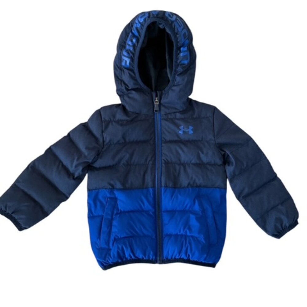 Under Armour Hooded Full Zip Coat. 18 month
